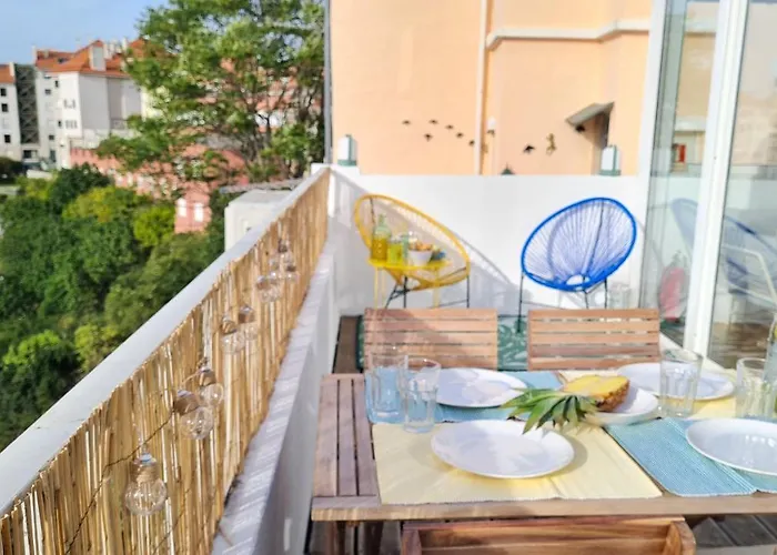Apartamento Happy - With A View, Private Terrace & Ac Lisboa