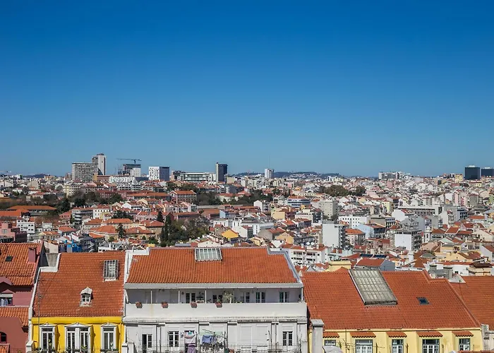 Happy - With A View, Private Terrace & Ac * Lisboa