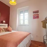 Happy - With A View, Private Terrace & Ac Appartement Lissabon